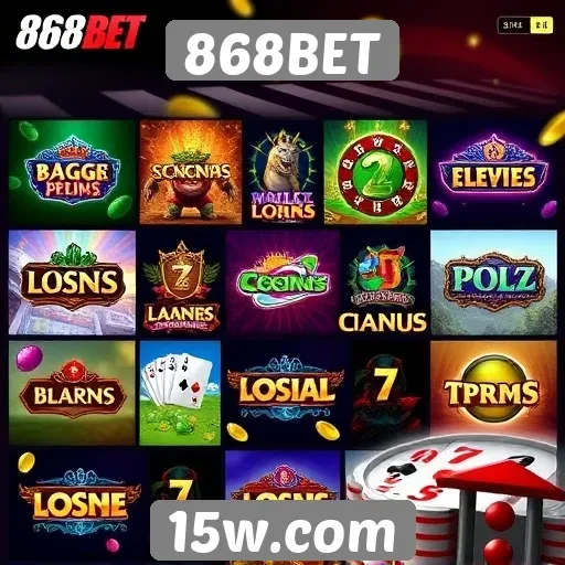 868BET oferece ampla variedade de jogos online